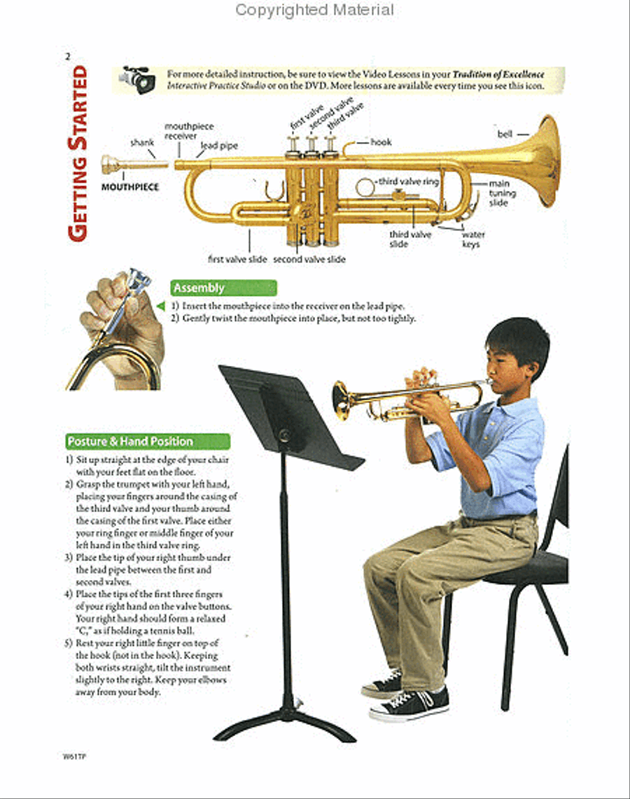 Tradition of Excellence Book 1 - Bb Trumpet/Cornet Concert Band Methods scores gallery preview page 4