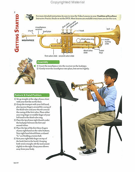 Tradition of Excellence Book 1 - Bb Trumpet/Cornet