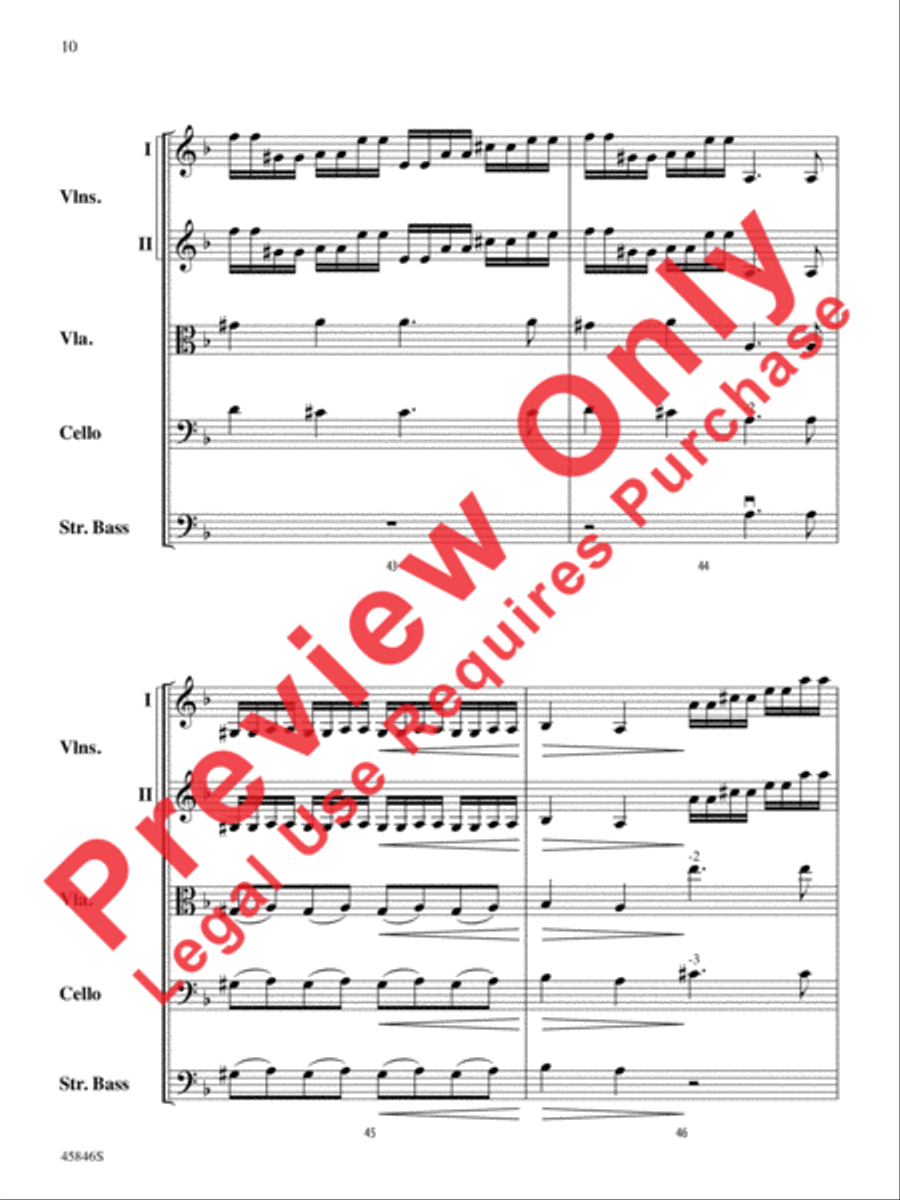 Dies Irae String Orchestra scores gallery preview page 10