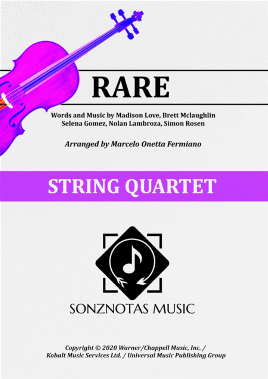 Rare String Quartet scores gallery preview page 1