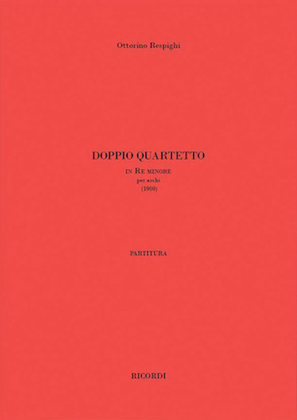 Book cover for Double Quartet in D Minor