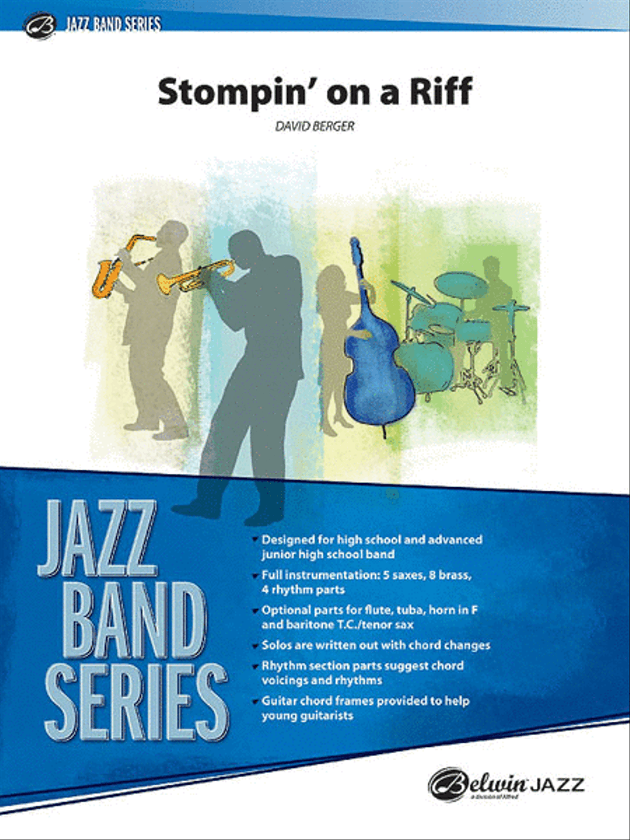 Stompin' on a Riff Jazz Ensemble scores gallery preview page 1