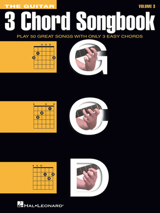 Book cover for The Guitar Three-Chord Songbook – Volume 3 G-C-D