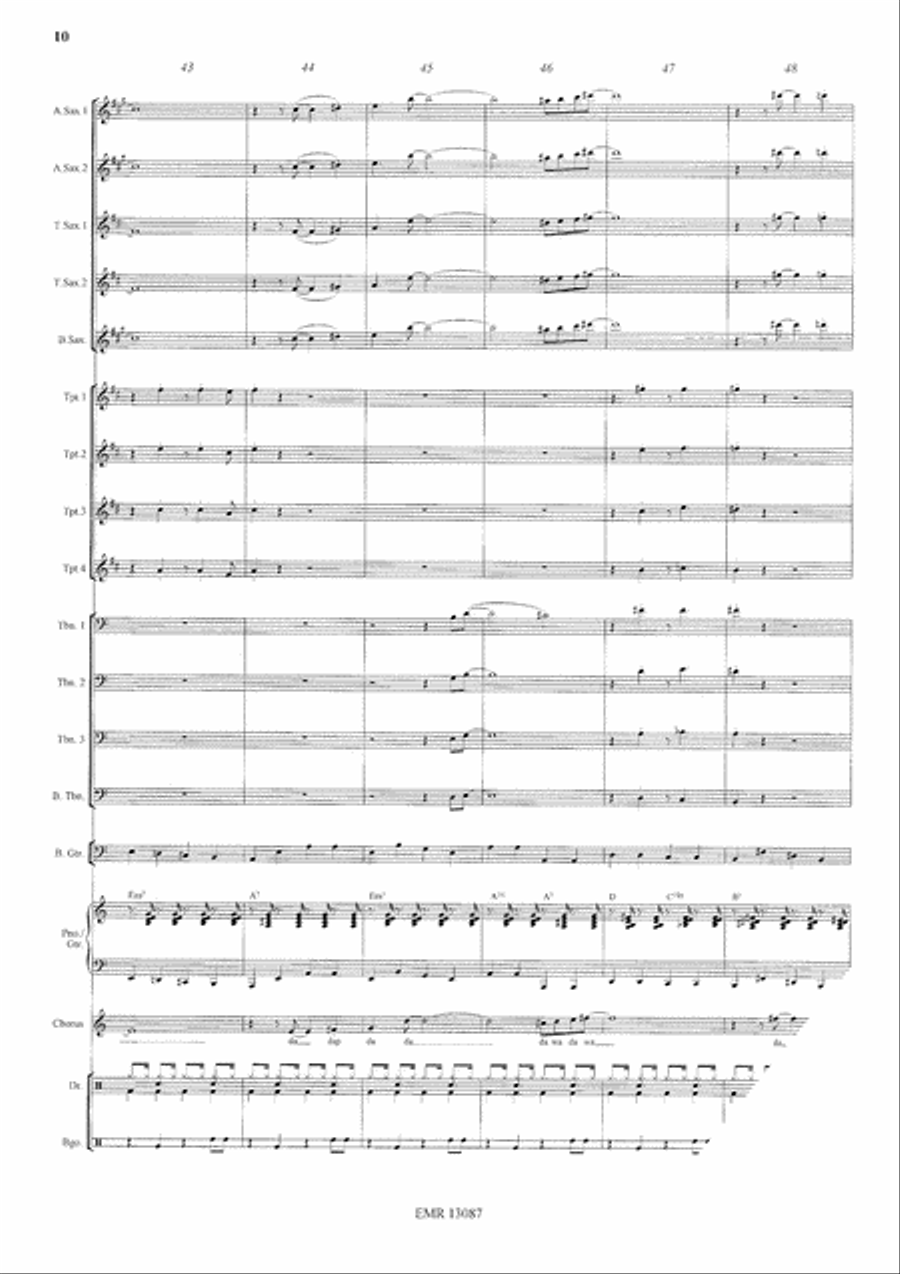 Swing And Jive Big Band scores gallery preview page 11