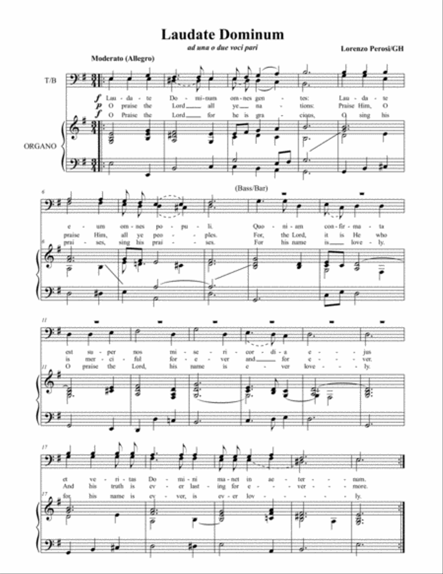 Laudate Dominum Laudate Dominum Small Ensemble scores gallery preview page 1