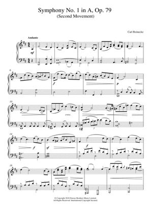 Symphony No. 1 In A, Op. 79 (Second Movement)