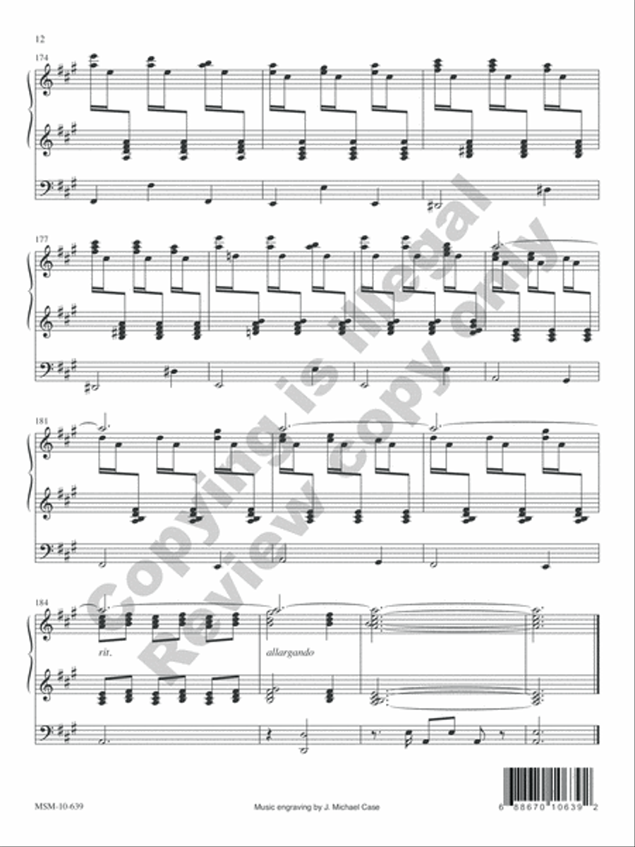To God Be the Glory: A Hymn Fantasy for Organ Organ Solo scores gallery preview page 8
