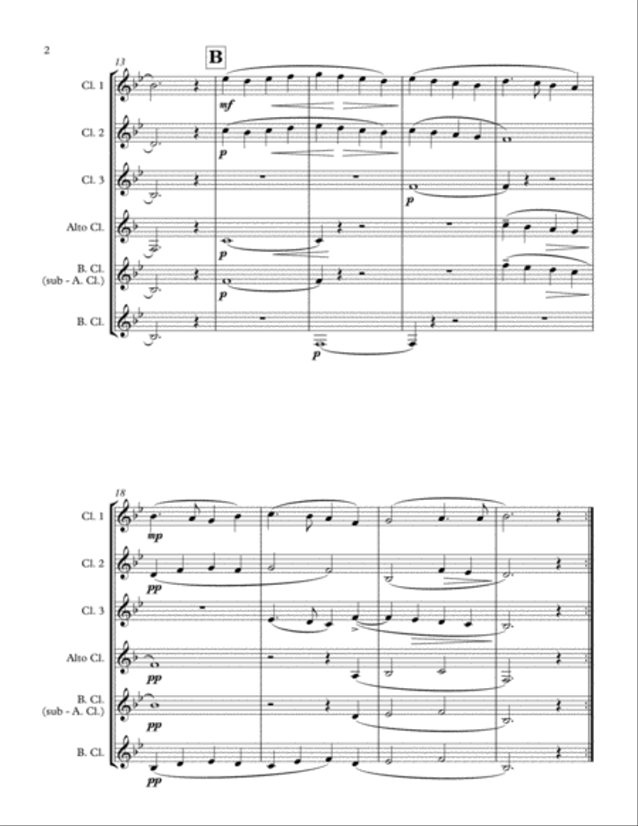 All Through the Night All Through the Night Small Ensemble scores gallery preview page 2