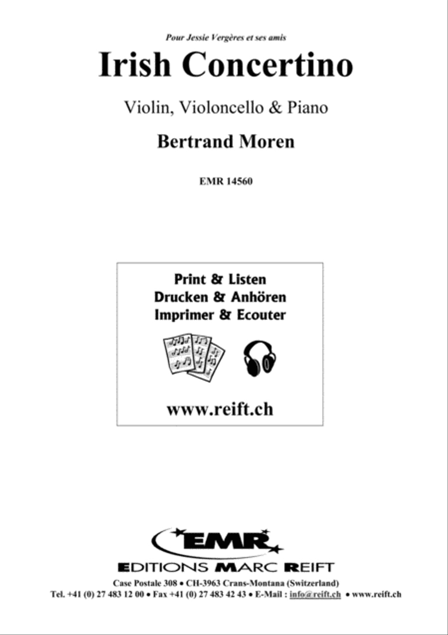 Irish Concertino Piano Trio scores gallery preview page 2