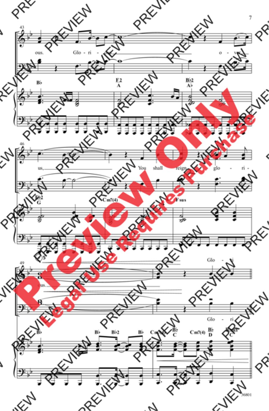 Glorious 4-Part scores gallery preview page 8
