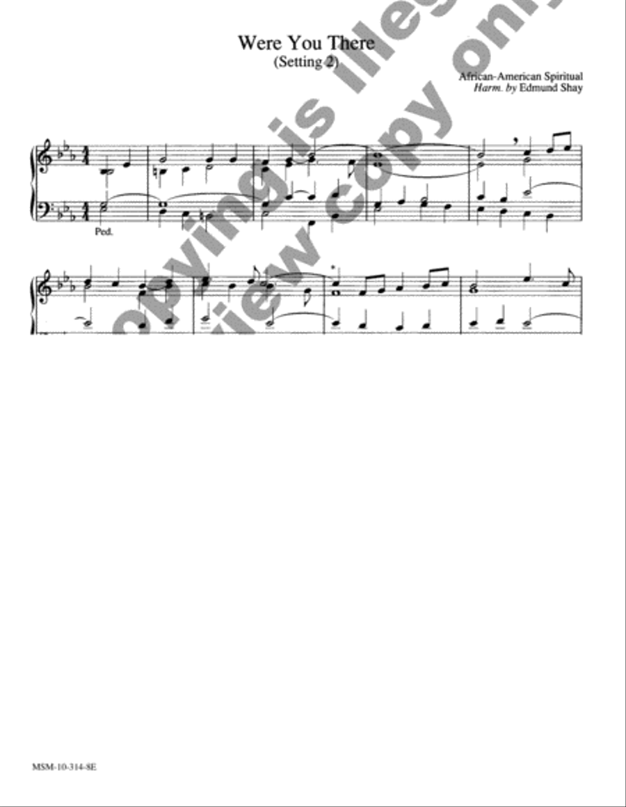 Hymn Harmonizations, Set 3 Organ scores gallery preview page 40