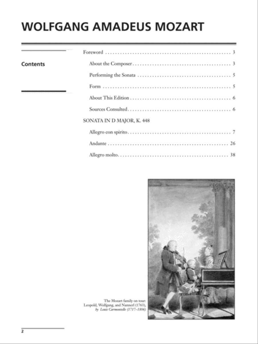 Mozart: Sonata in D Major, K. 448 - Piano Duo (2 Pianos, 4 Hands) Piano Duet scores gallery preview page 2
