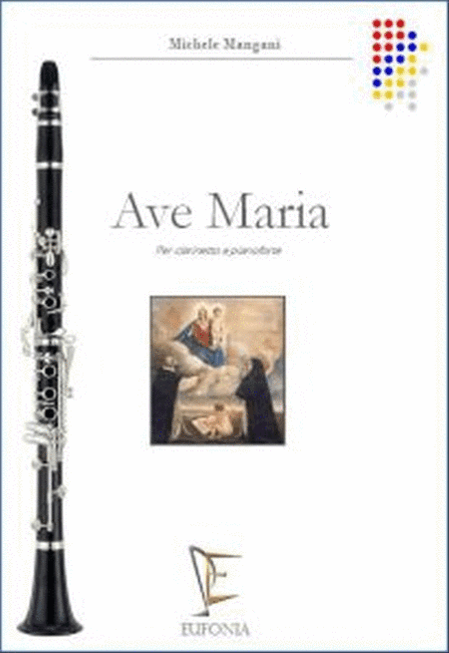 Ave Maria Ave Maria Clarinet Solo scores gallery preview page 1