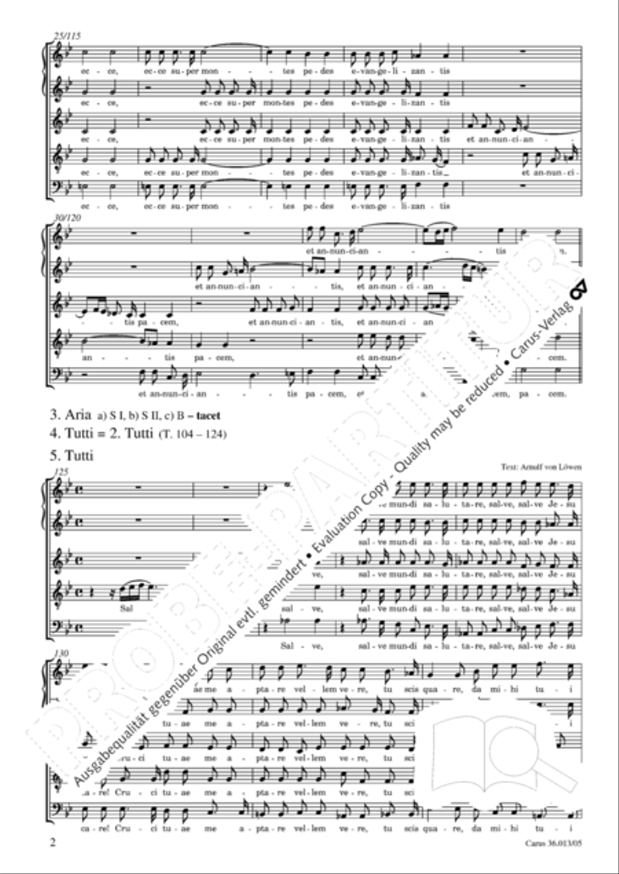 Membra Jesu nostri SSATB scores gallery preview page 3