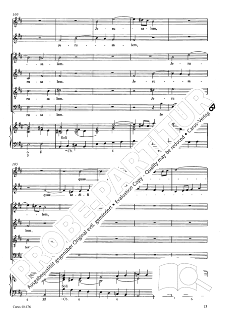 Psalm 121 (Laetatus sum) SA scores gallery preview page 14