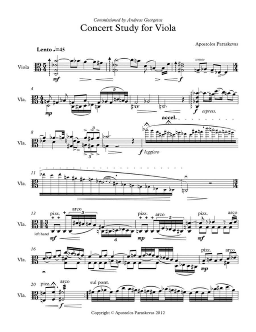 Concert Study for Viola image number null