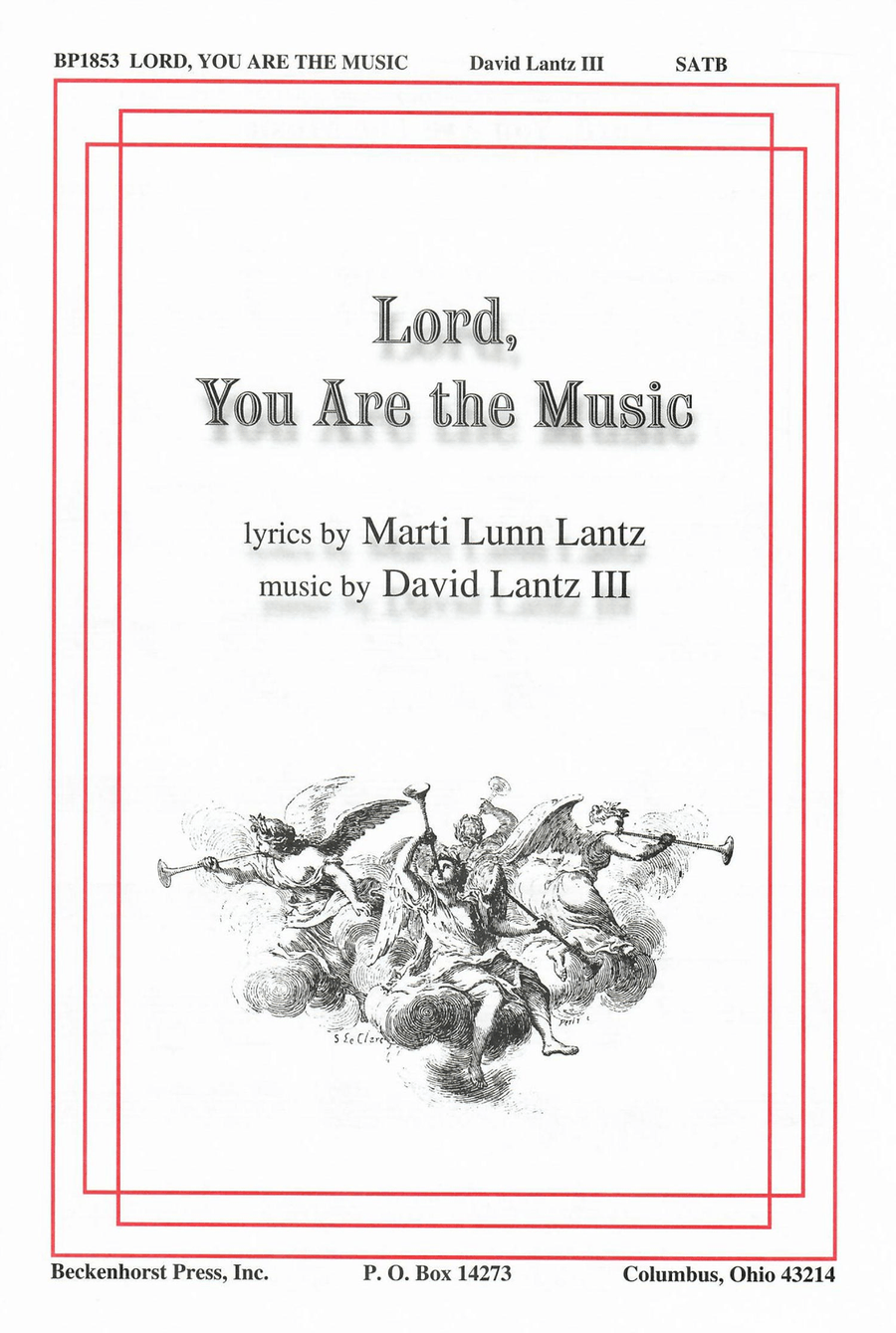 Lord, You Are the Music - Lantz 4-Part scores gallery preview page 1
