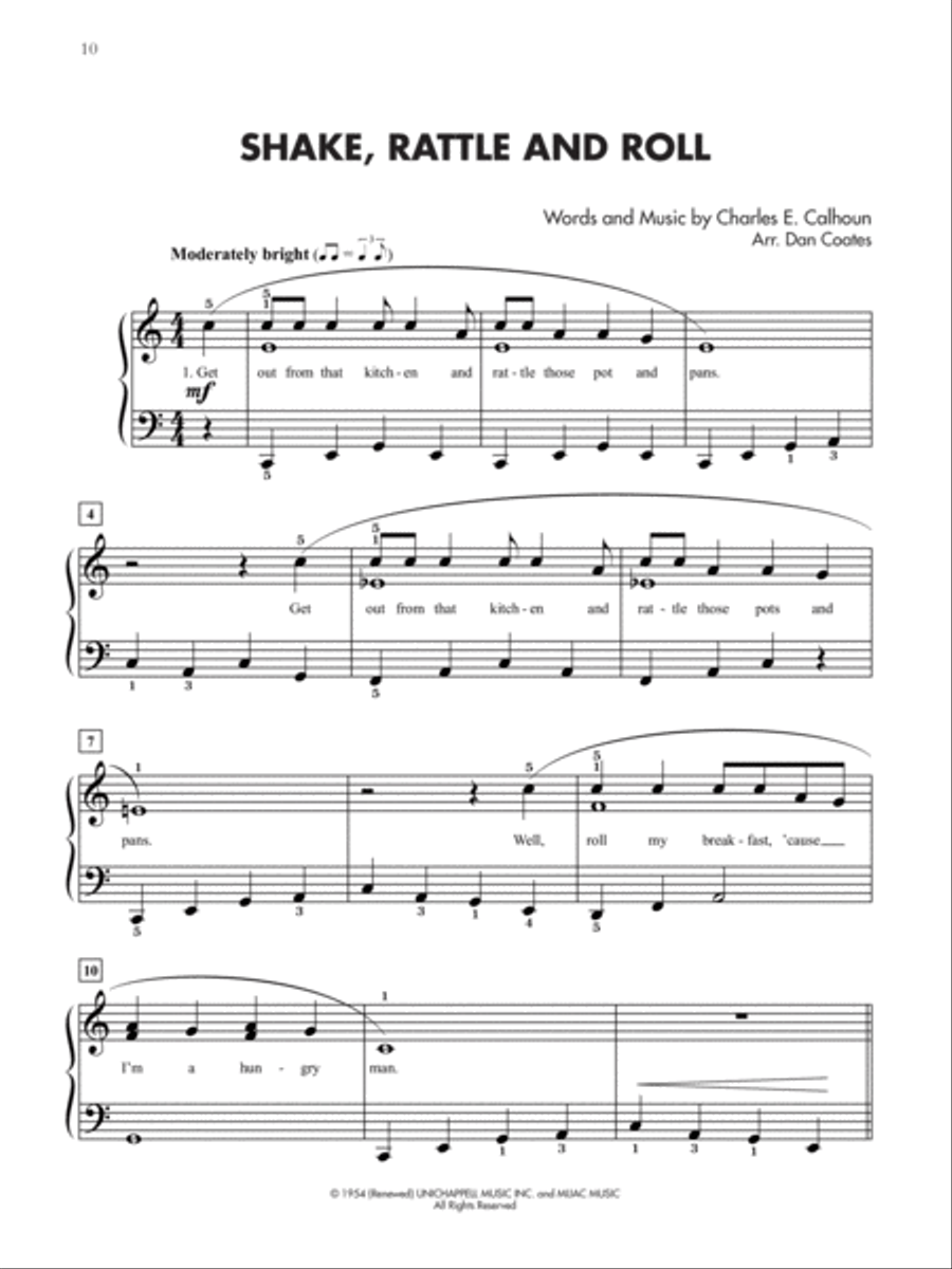Jukebox Hits for Teens, Book 1 Piano Solo scores gallery preview page 3