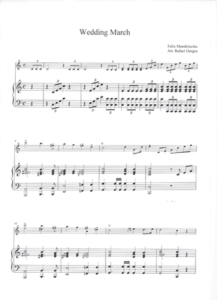Wedding March - Violin and Piano/Organ