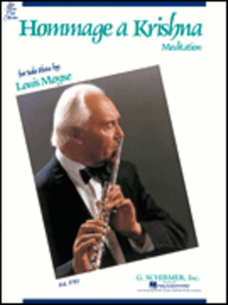 Hommage a Krishna (Meditation) Flute Solo scores gallery preview page 1