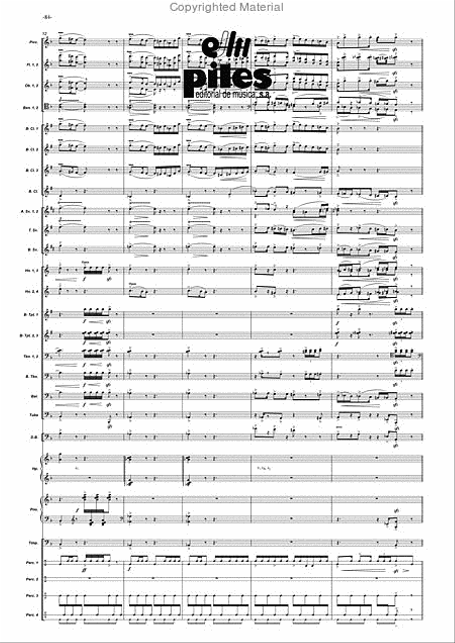 Duende Duende Concert Band scores gallery preview page 85