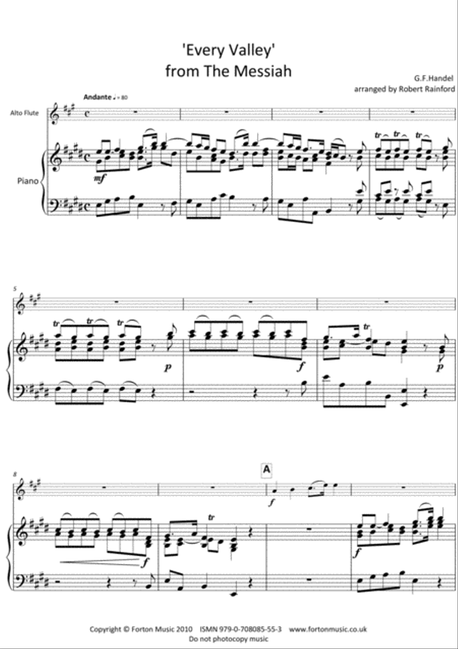 Solos for Alto Flute Book 1 Flute Solo scores gallery preview page 2