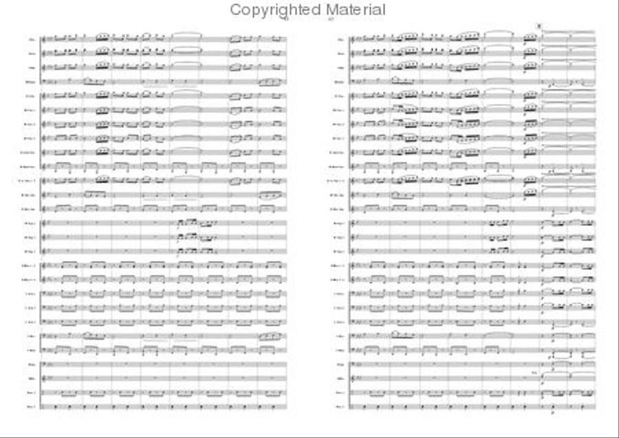 L'Entracte Concert Band scores gallery preview page 6