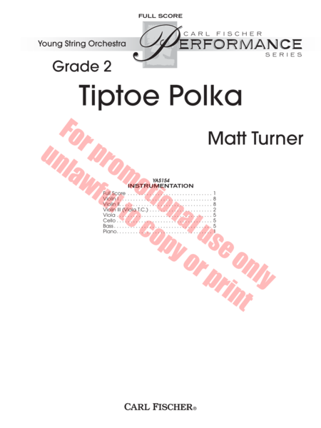 Tiptoe Polka image number null