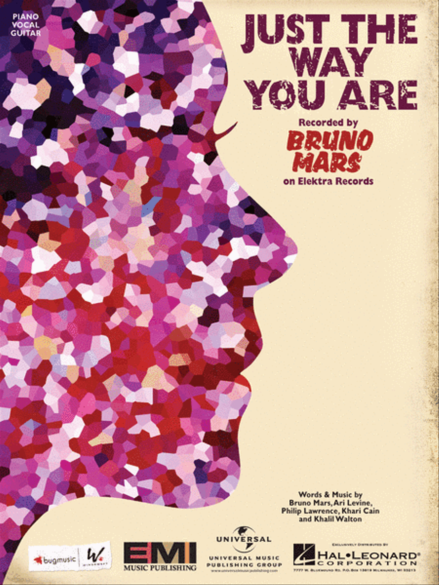 Just the Way You Are Piano, Vocal, Guitar scores gallery preview page 1