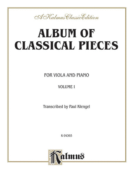 Album of Classical Pieces, Volume I