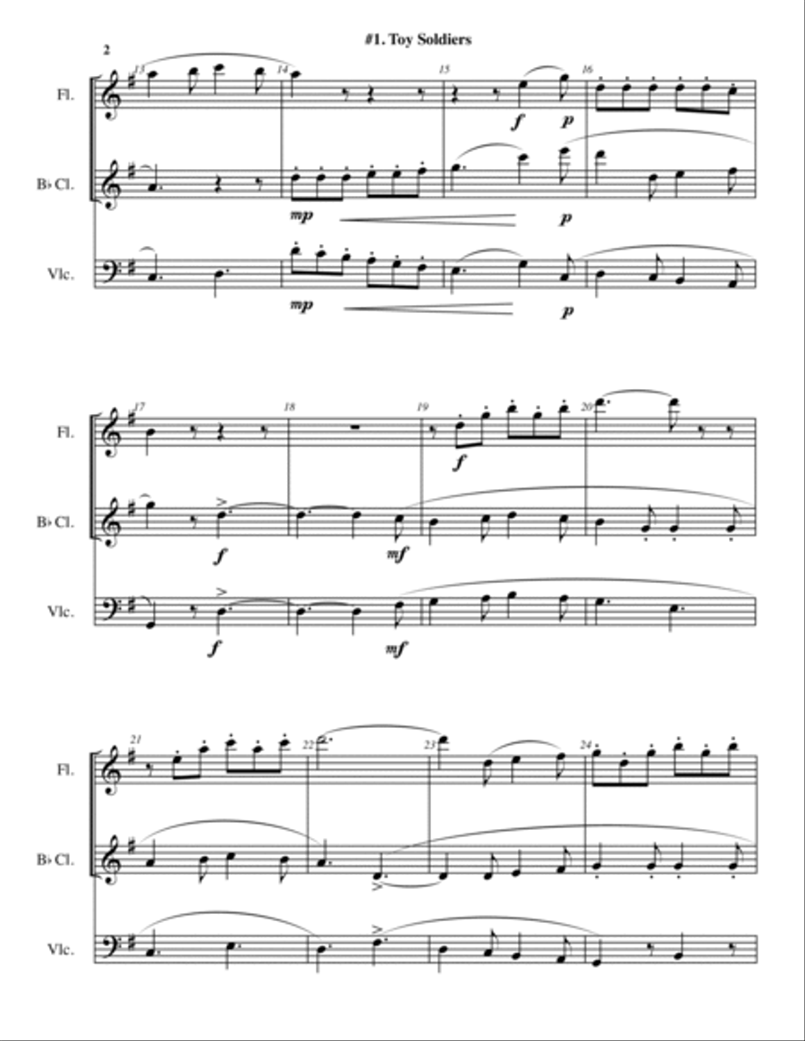 A Chidren's Suite Small Ensemble scores gallery preview page 2