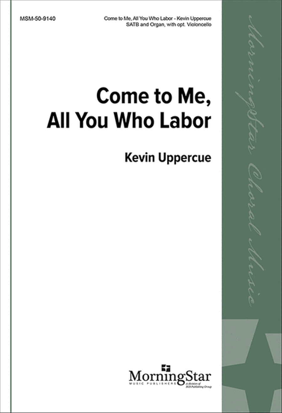 Come to Me, All You Who Labor 4-Part scores gallery preview page 1