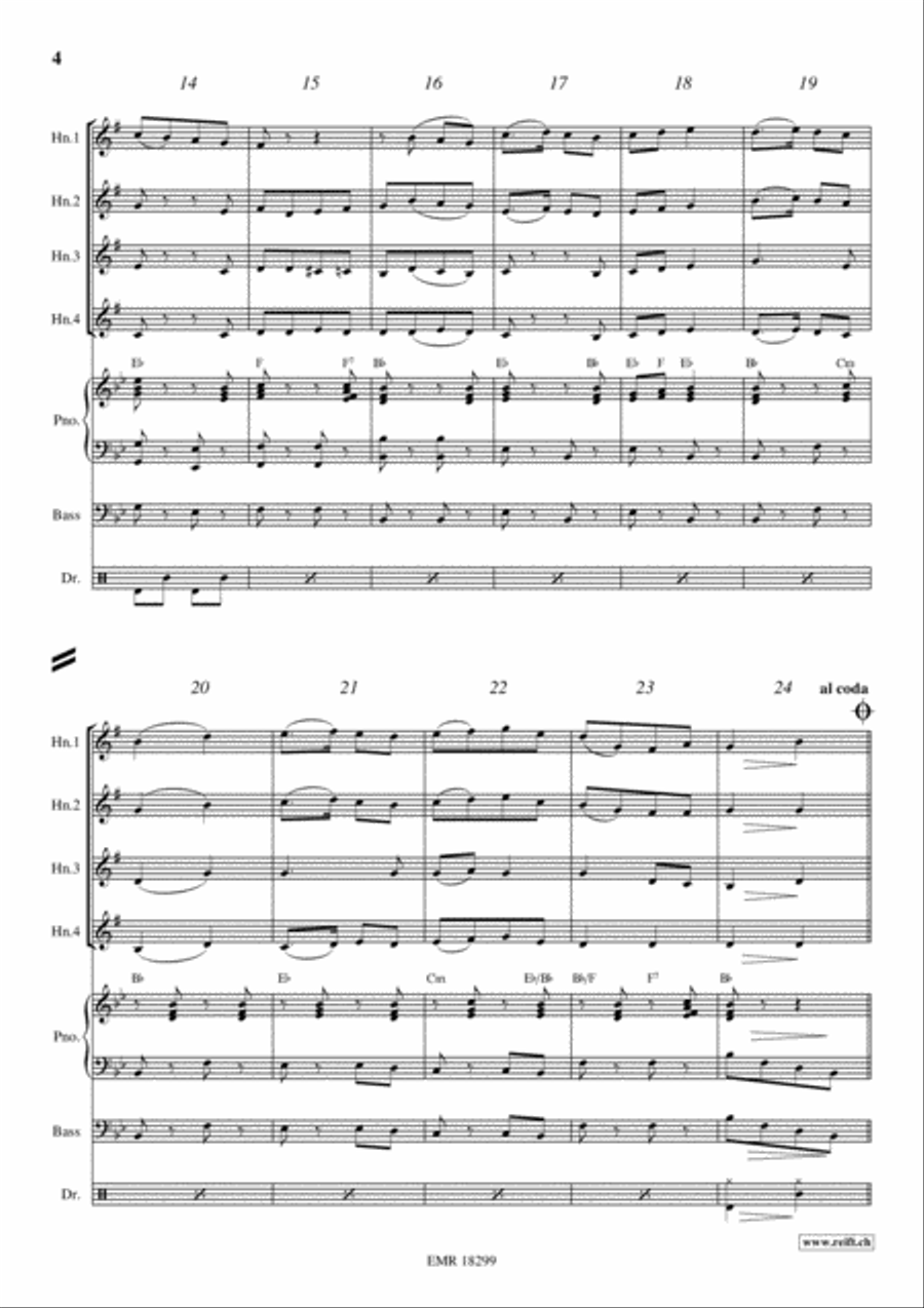 Yankee Doodle Horn scores gallery preview page 4