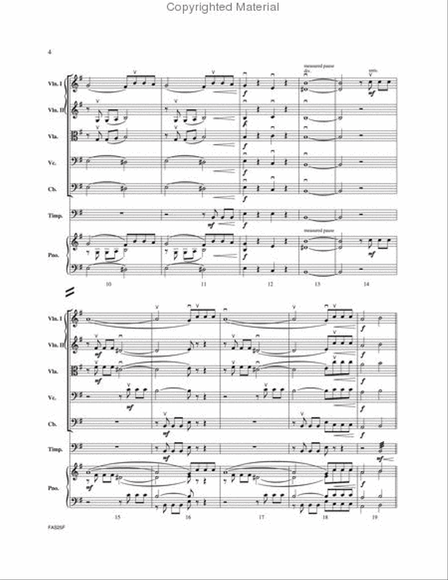 Strings Meet the Masters String Orchestra scores gallery preview page 3