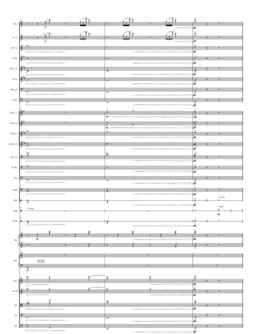 Tetris for orchestra -- score only image number null