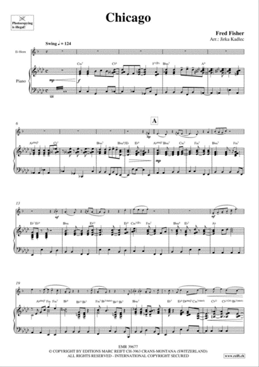 Chicago Horn scores gallery preview page 4