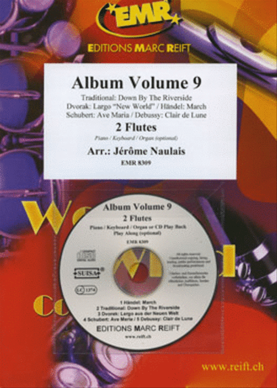 Album Volume 9 Flute Duet scores gallery preview page 1