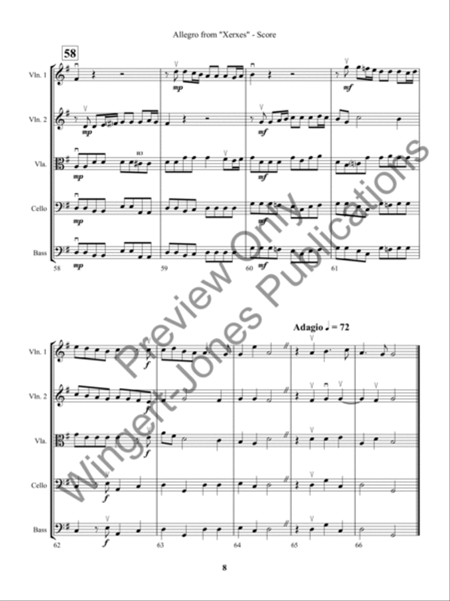 Allegro Festivo (Score) Allegro Festivo (Score) String Orchestra scores gallery preview page 11