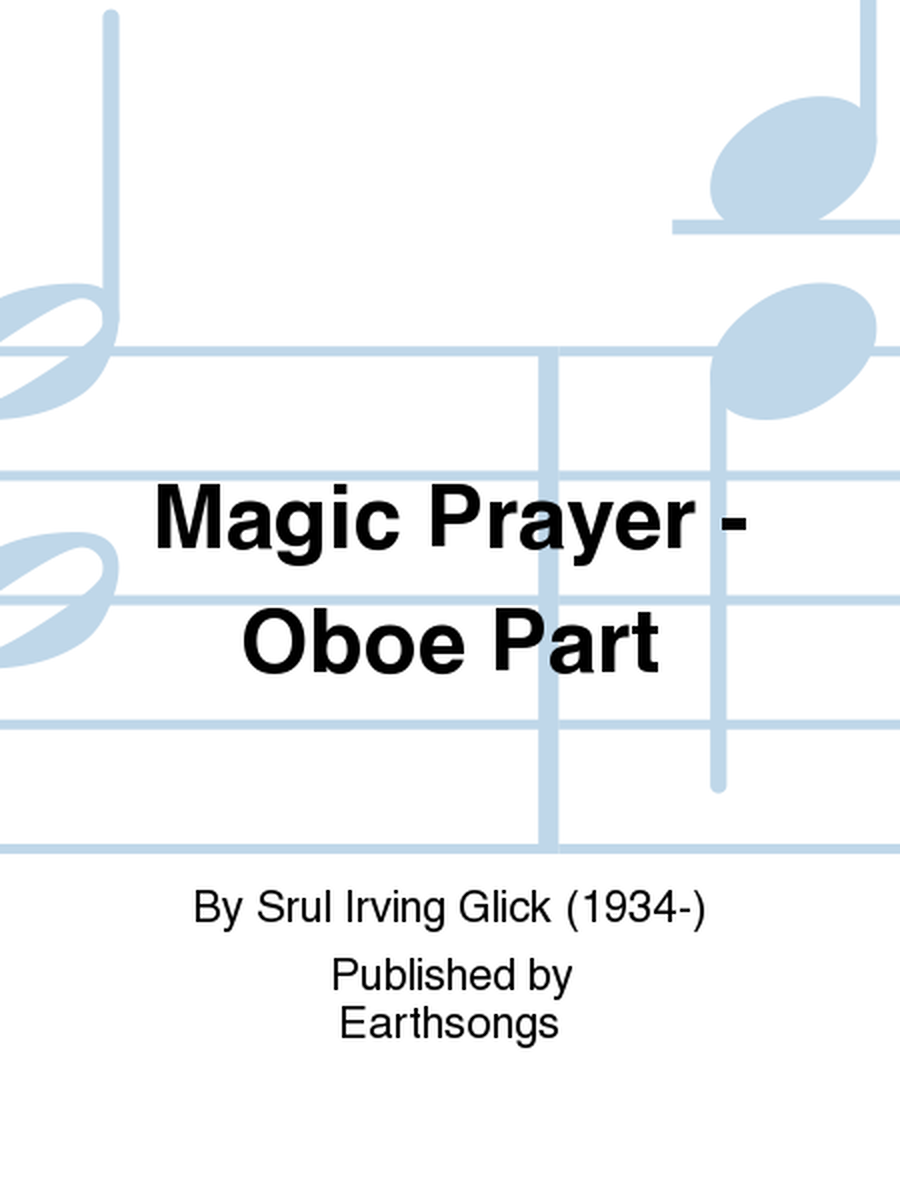 magic prayer - oboe part