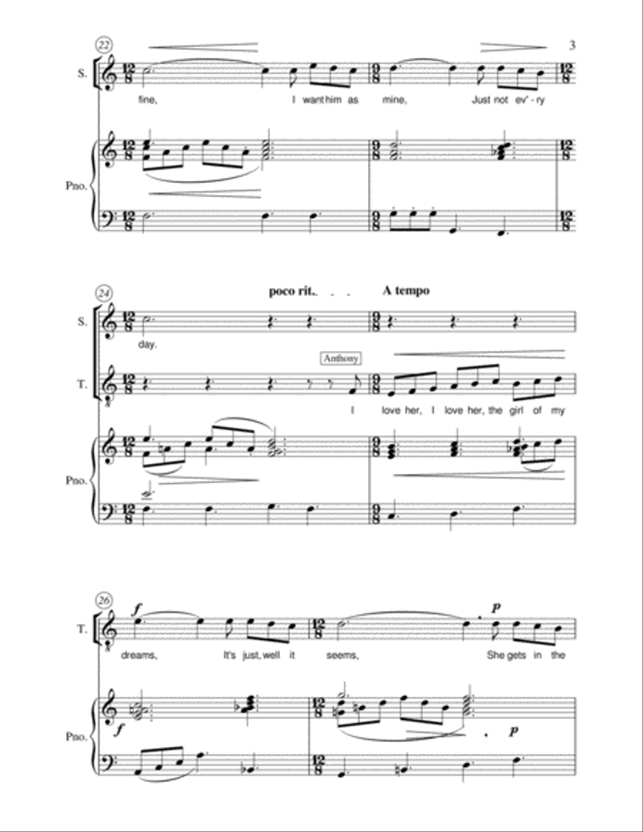 My Own Space (vocal duet) Vocal Duet scores gallery preview page 5