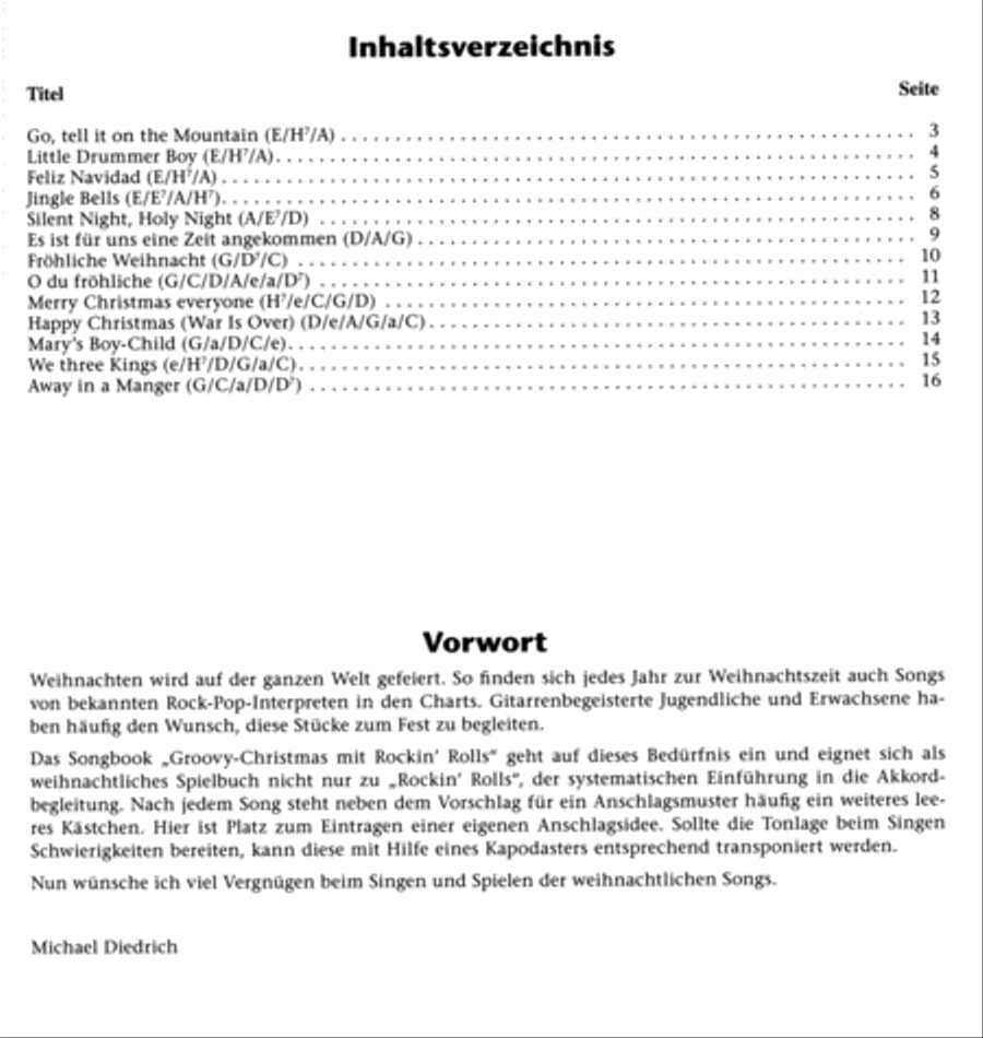 Groovy Christmas Groovy Christmas Guitar scores gallery preview page 2