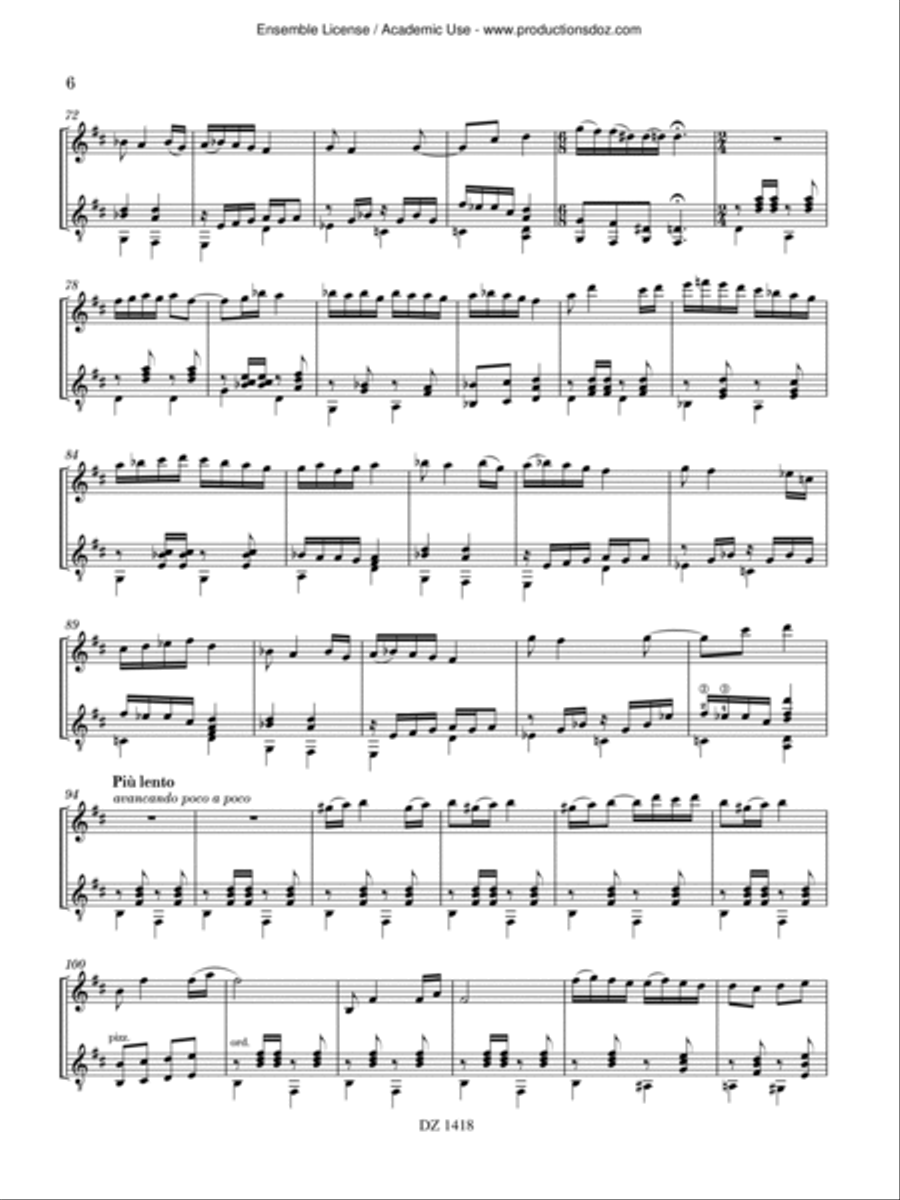 Introduction et Danse Introduction et Danse Violin scores gallery preview page 6
