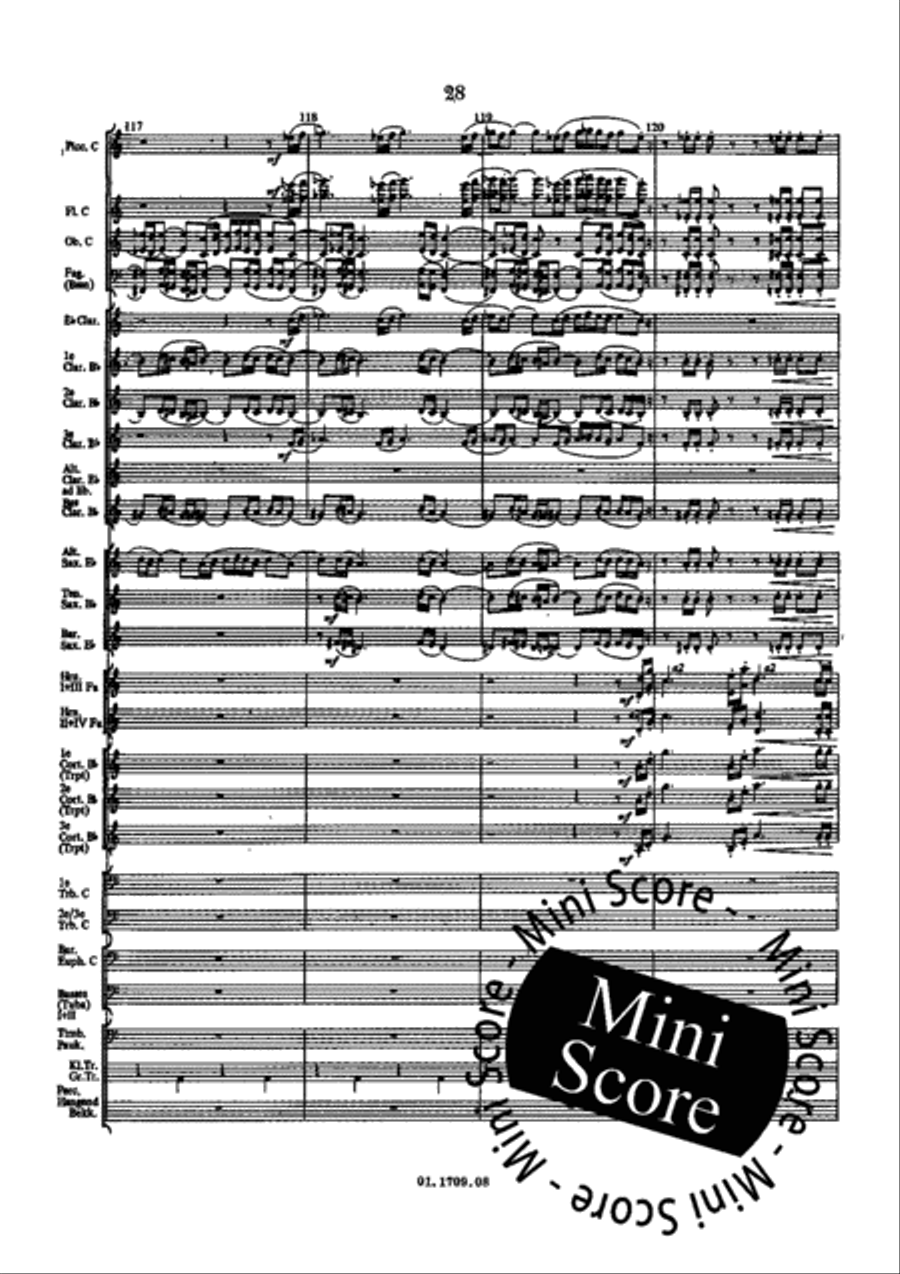 Marcia Pomposa Marcia Pomposa Concert Band scores gallery preview page 32