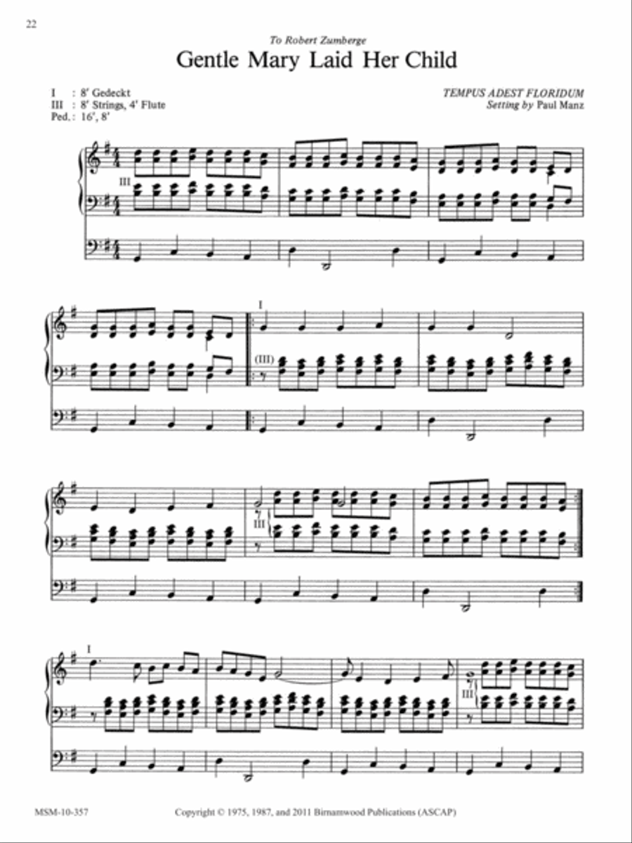 Ten Chorale Improvisations, Set 7 Organ scores gallery preview page 9