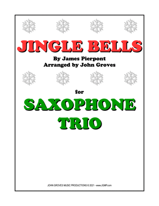 Book cover for Jingle Bells - Saxophone Trio