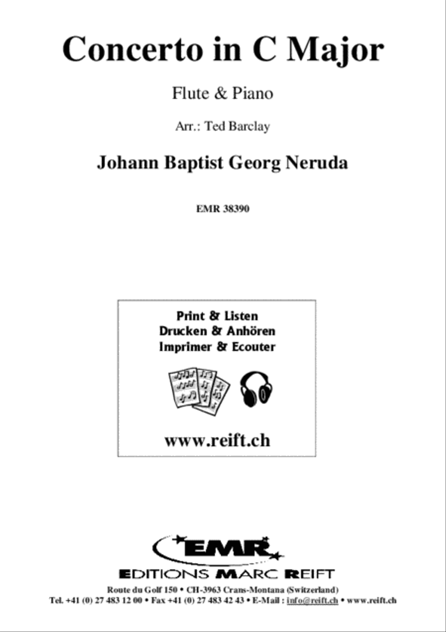 Concerto in C Major Flute Solo scores gallery preview page 2