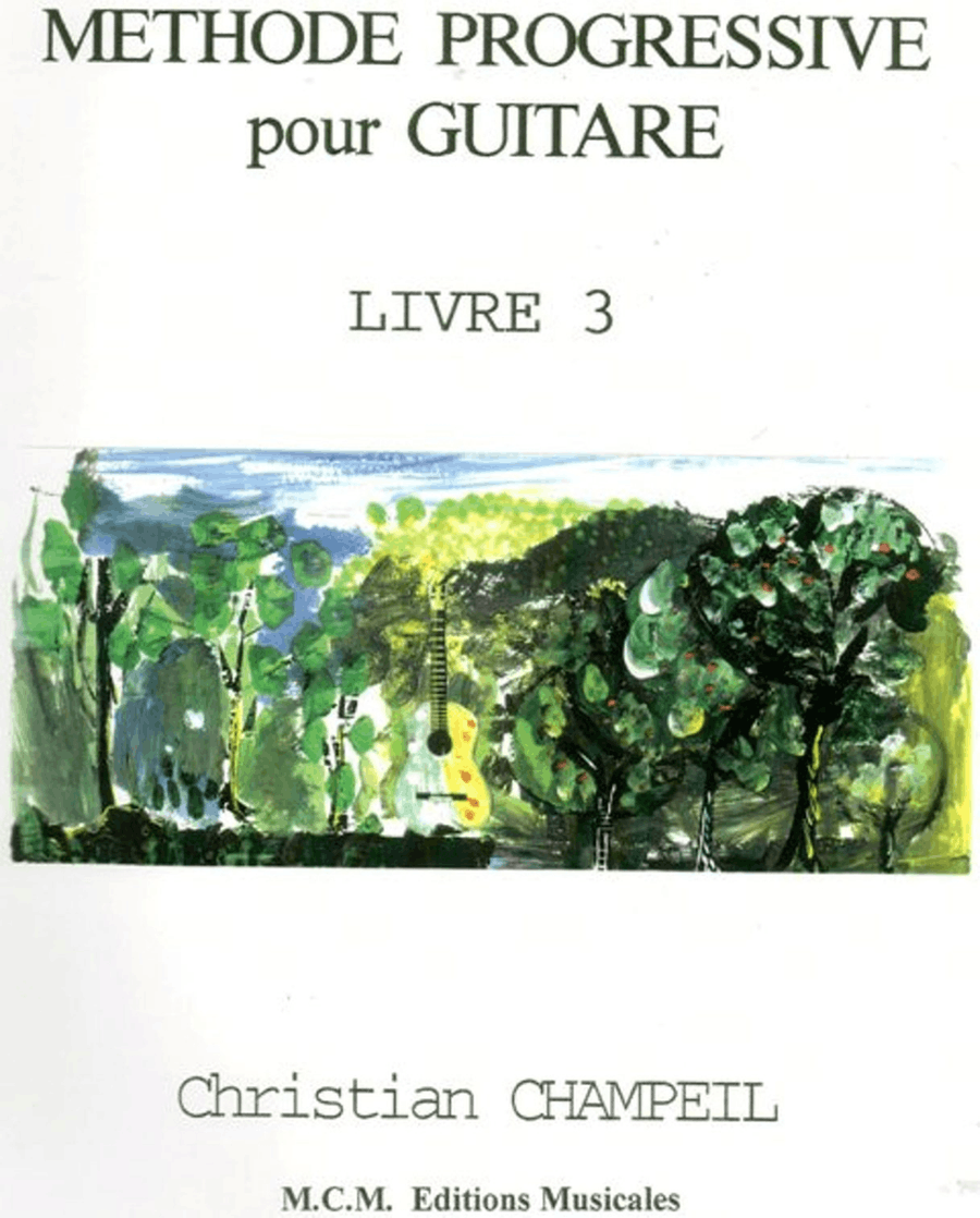 Progressive method for guitar book 3 Acoustic Guitar scores gallery preview page 1