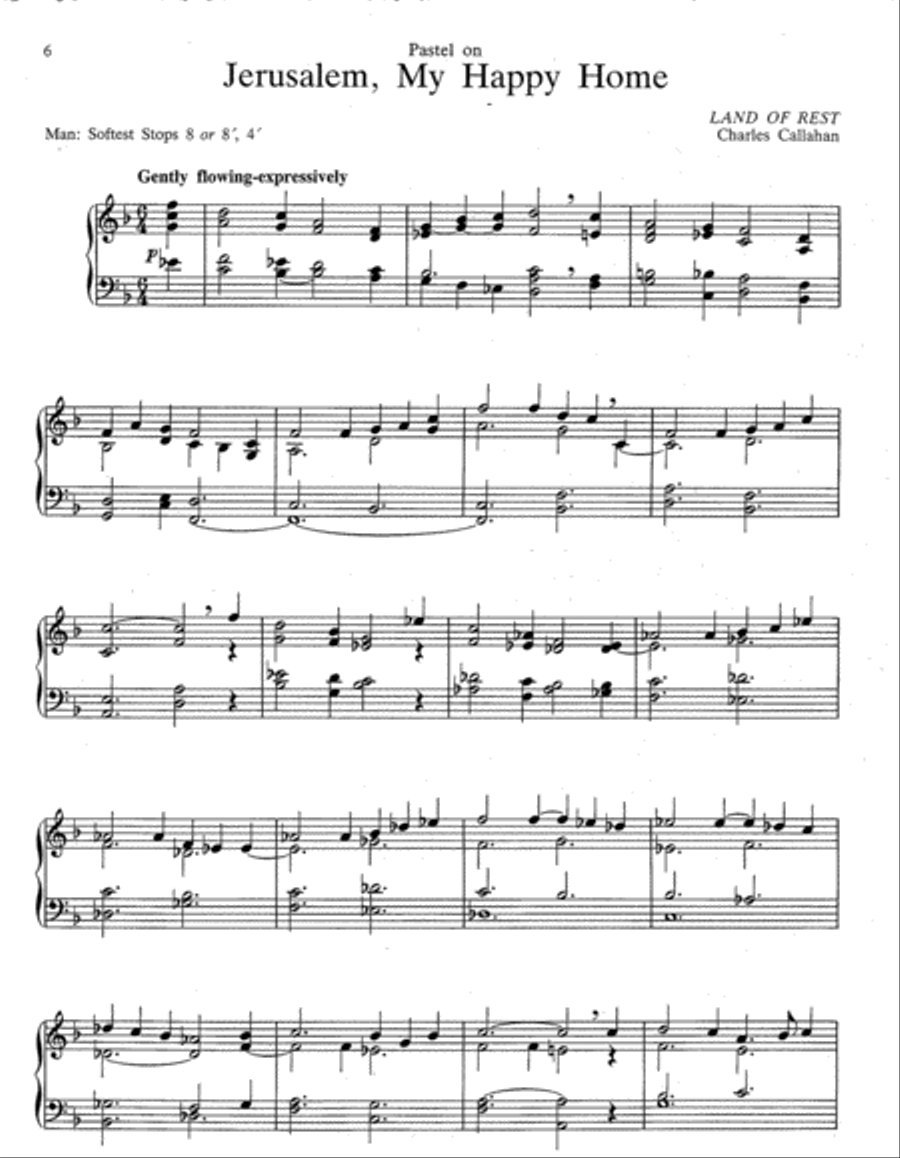 Great American Hymns - Music for Manuals Organ scores gallery preview page 2