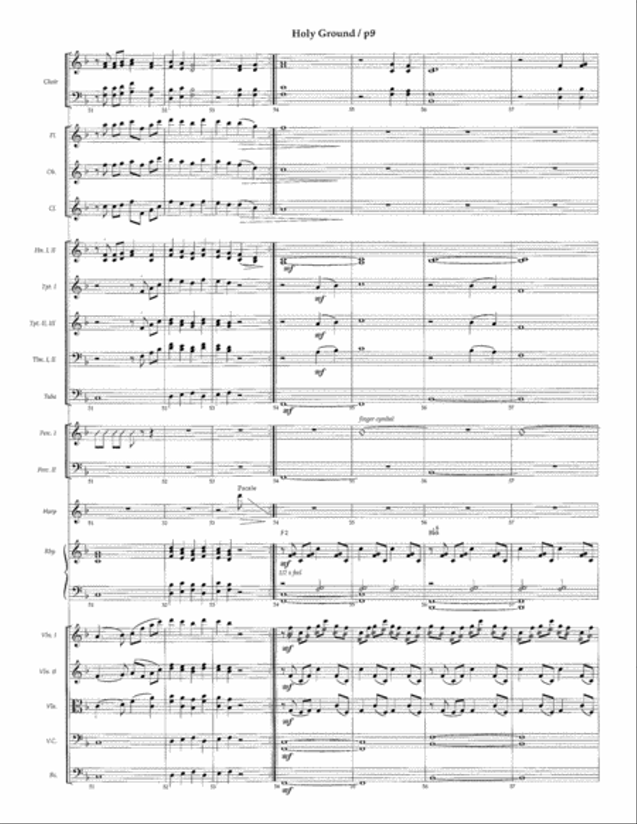 Holy Ground Choir scores gallery preview page 9
