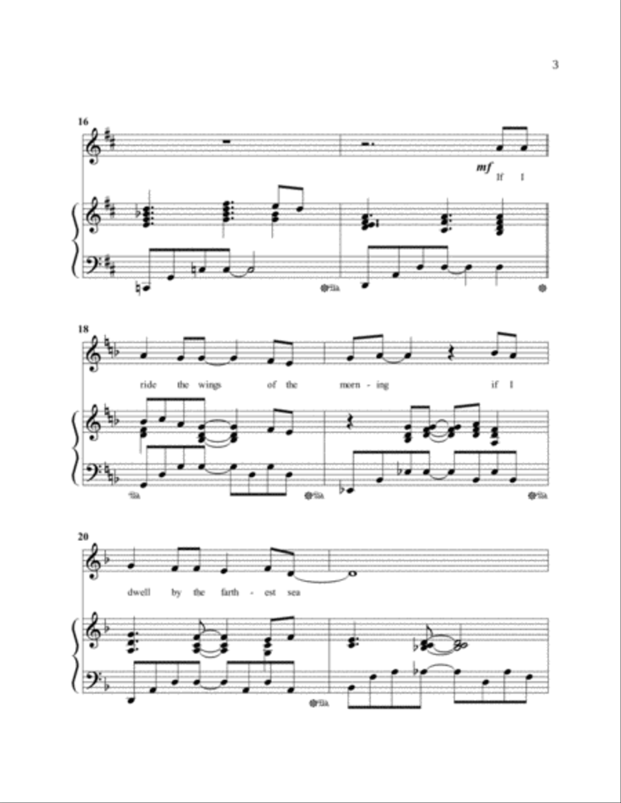 Wherever I Am (God is There) Voice scores gallery preview page 4